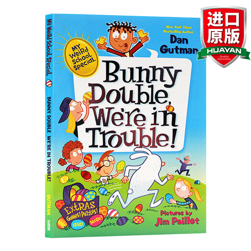 英文原版 疯狂学校特别系列 儿童课外阅读读物 my weird school