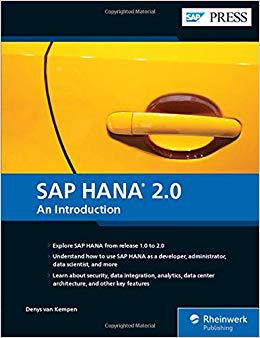 【预订】sap hana 2.0: an introduction
