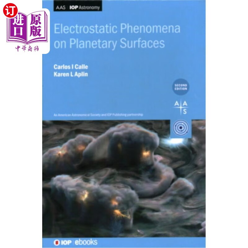 海外直订electrostatic phenomena on planetary surfaces 行星表面的