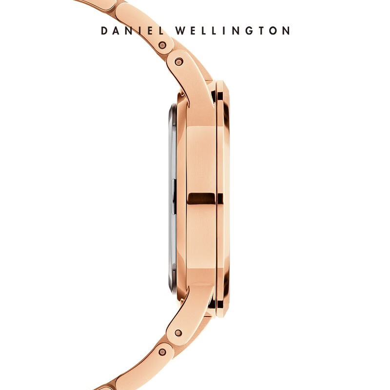 丹尼尔惠灵顿（DanielWellington）[部分爆品5折]DW手表女流金女士手表石英欧美腕表 生日礼物送女友 金色小精钢白盘女表36mm-DW209