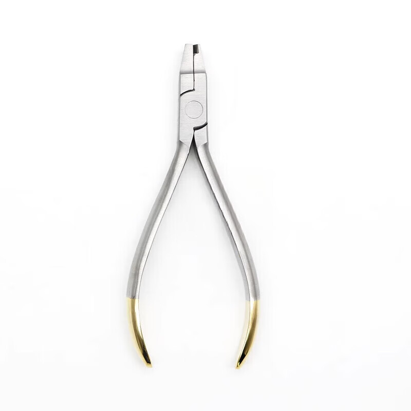 牙科游离钩钳 正畸游离牵引钩夹紧钳 游离钩专用钳 齿科技工钳子