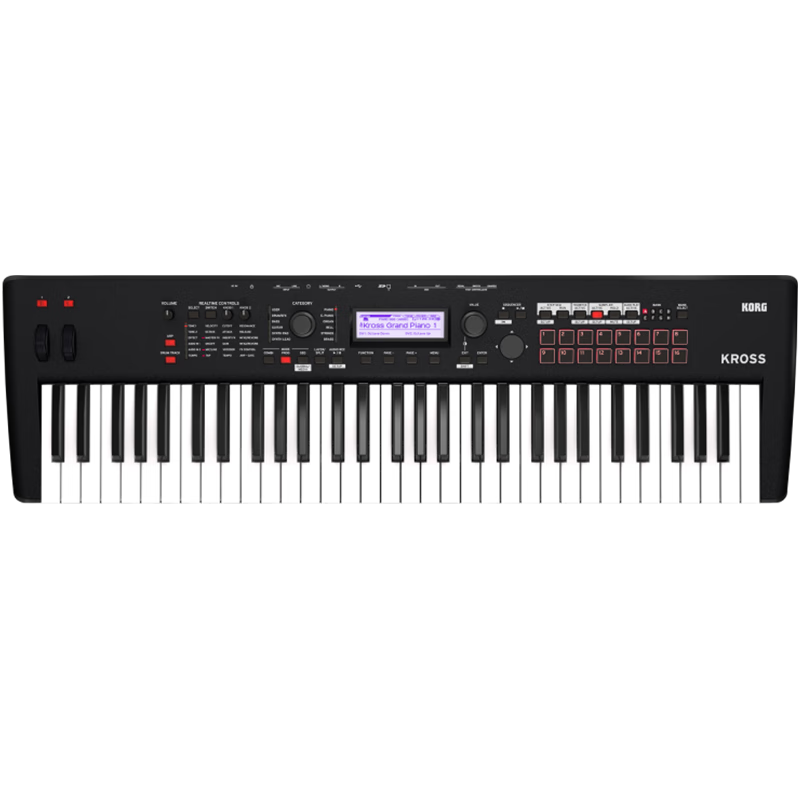 KORG科音KROSS2 KROME EX便攜式電子合成器工作站數(shù)字音樂midi鍵盤 KROSS2 61鍵