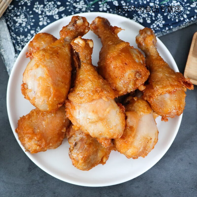 鲜有志鸡腿冷冻商用油炸半成品鸡腿川辣风味琵琶腿1kg(10个)/包