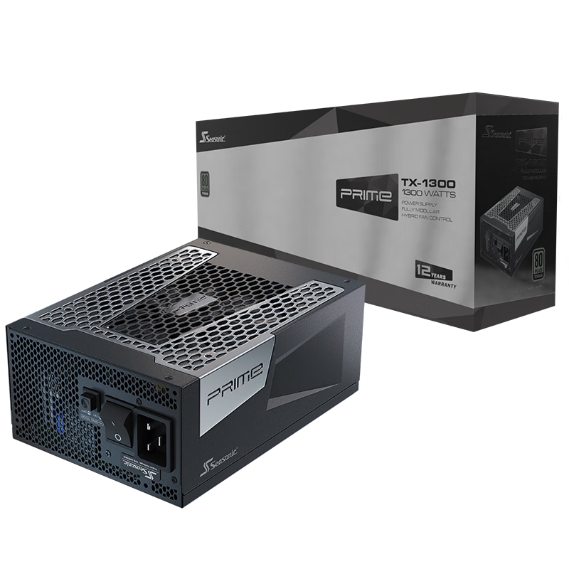 ϣSEASONIC1300W PRIME콢ѽԵԴ ATX3.1/PCIe5.1/12V-2x6 ֧5090/9070Կ