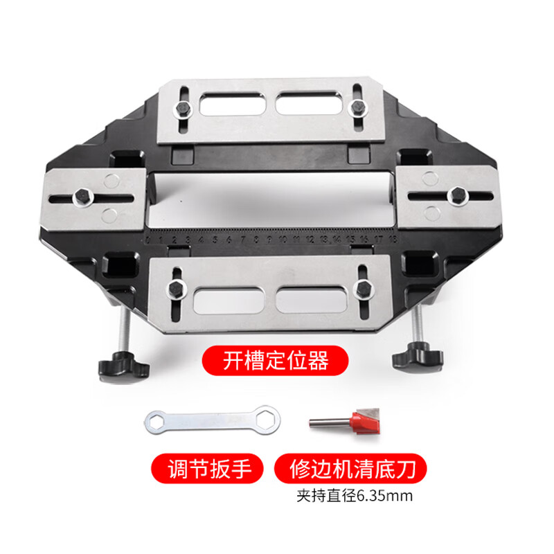 木门合页开孔器定位开槽机铰链打孔安装锁固定钻孔神器木工工具 开槽