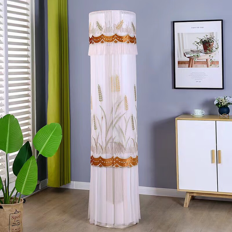 适用空调罩套柜机圆形防尘罩立式格力冷静宝冷静王冷静享2匹3匹套