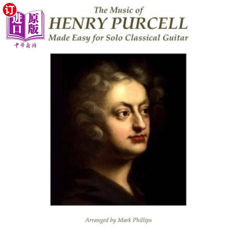 海外直订the music of henry purcell made easy for solo classical