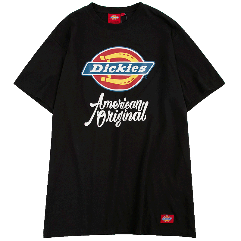 Dickies ����� �ļ�����ӡ��Բ��T�� ��DK007087 ��ɫ S 60Ԫ(����ȯ)