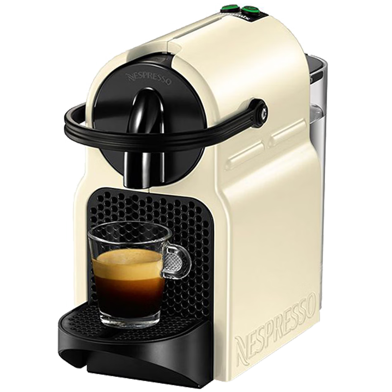 Nespresso 胶囊咖啡机C40 Inissia进口意式全自动小型便携式家用办公 附带14颗胶囊 红色33319672741