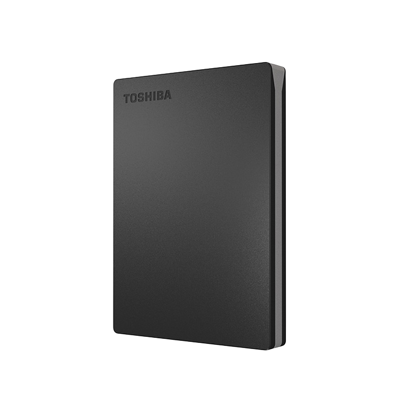 東芝（TOSHIBA）1TB 移動(dòng)硬盤機(jī)械 Slim系列 USB3.2 Gen 1 2.5英寸 黑色 兼容Mac 金屬超薄 密碼保護(hù) 輕松備份