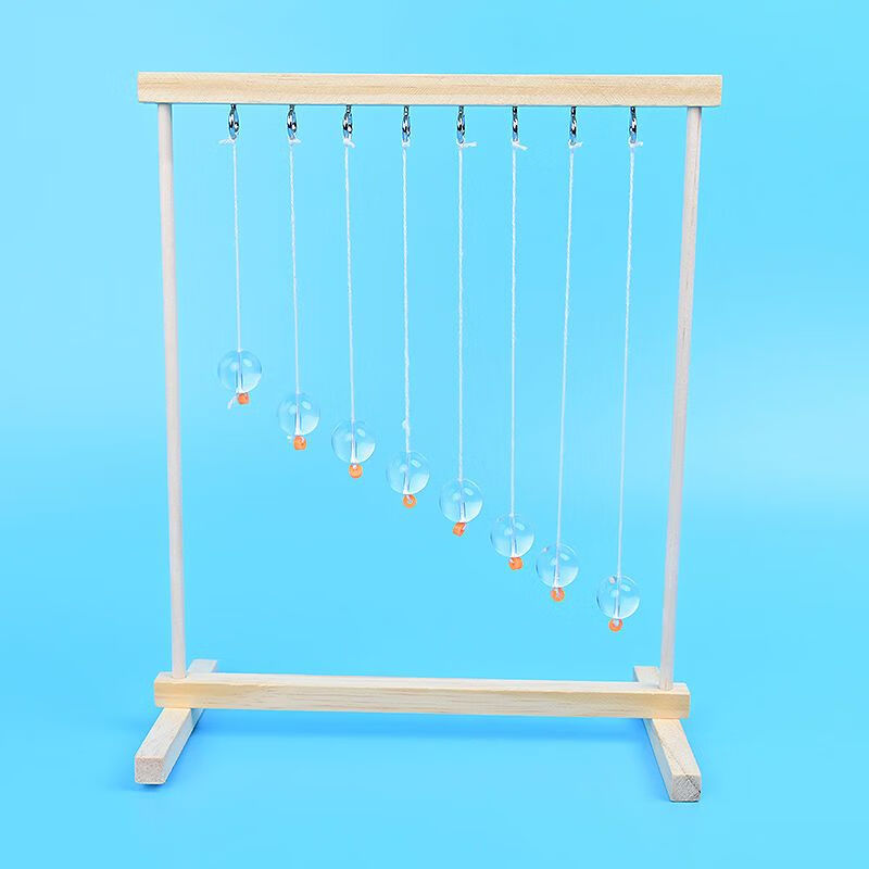 凭霄单摆波玩具15球 蛇形摆能量守恒定律手工diy科技小制作学生发明教