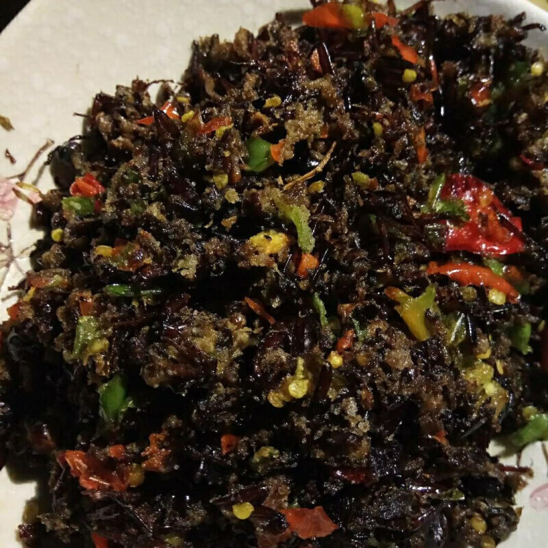 公母山水牛母带籽沂蒙山特产栓栓牛荒野昆虫山山牛公母山虫牛冷冻