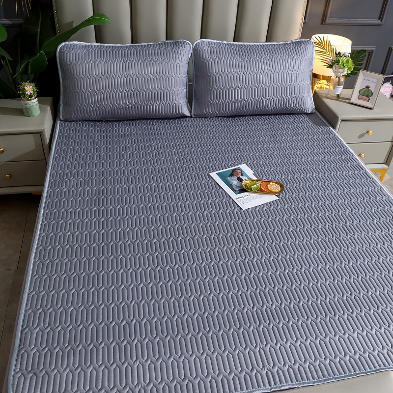 2022新品达芬奇乳胶凉席 夏季乳胶凉席三件套家用空调软席子单双人