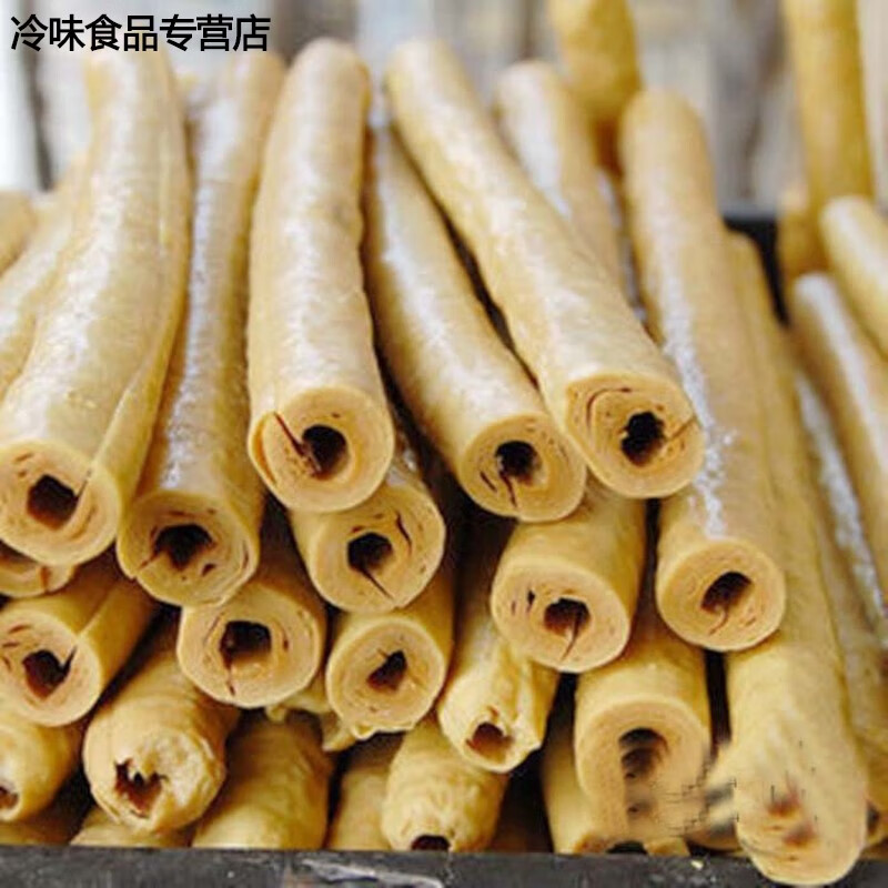 哺食旺四川特产隆昌豆筋棒棍腐竹豆杆豆笋豆管干货凉拌火锅豆腐皮