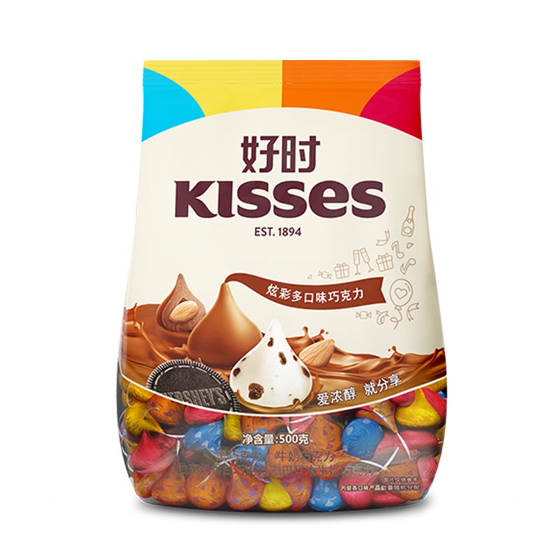 HERSHEY'S 好时 巧克力 炫彩多口味 500g