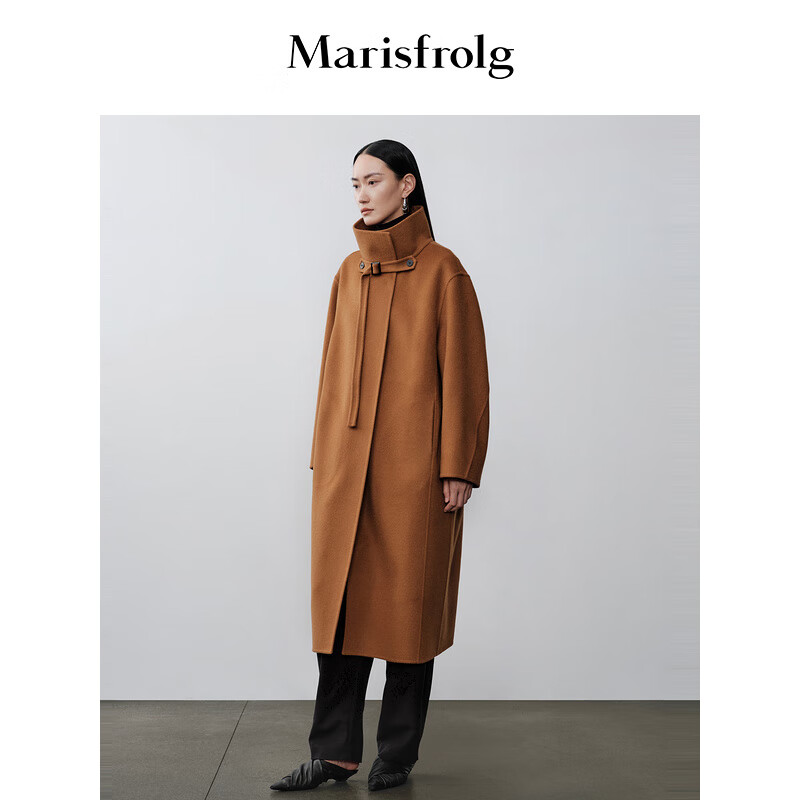 Marisfrolg������ʱװ���¡���˿�ƶ����＾�¿���ɫ������ë��������Ů ��ɫ M