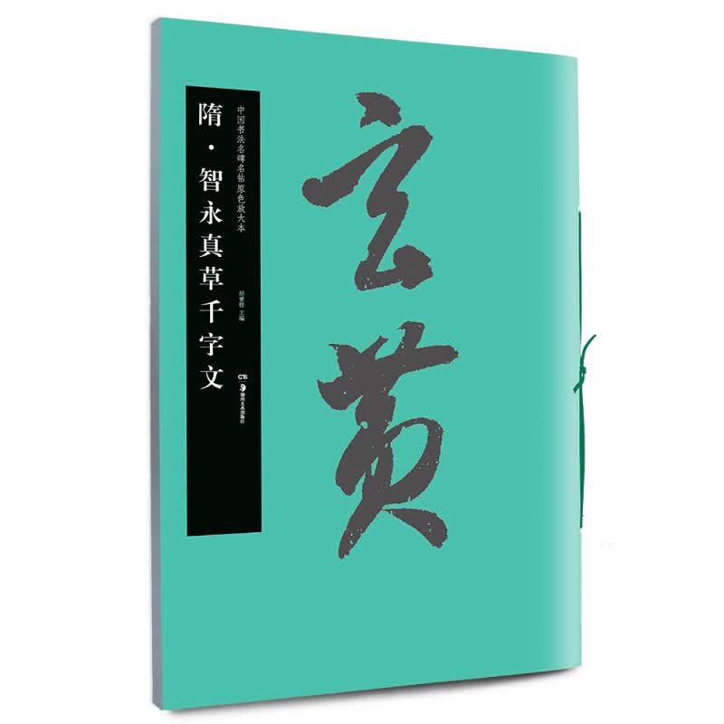 华夏万卷毛笔字帖 中国书法名碑名帖原色放大本:隋.智永真草千字文 成人古碑帖临摹字帖