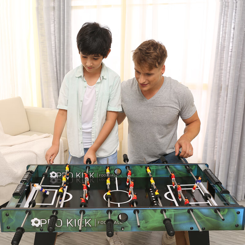 皇冠酷玩（HUANGGUAN ） 木制桌上台球桌桌上足球冰球亲子美式桌球室内成人欧洲杯玩具 20245H