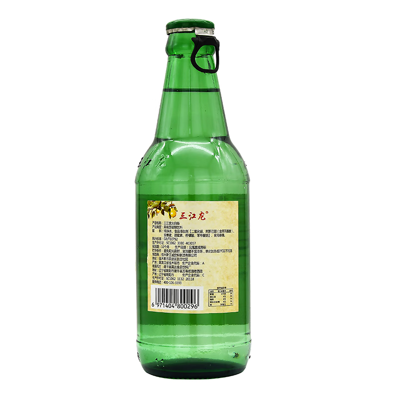 整箱老式330/12瓶整箱80后经典小瓶碳酸饮料 三江龙大白梨330ml*24瓶