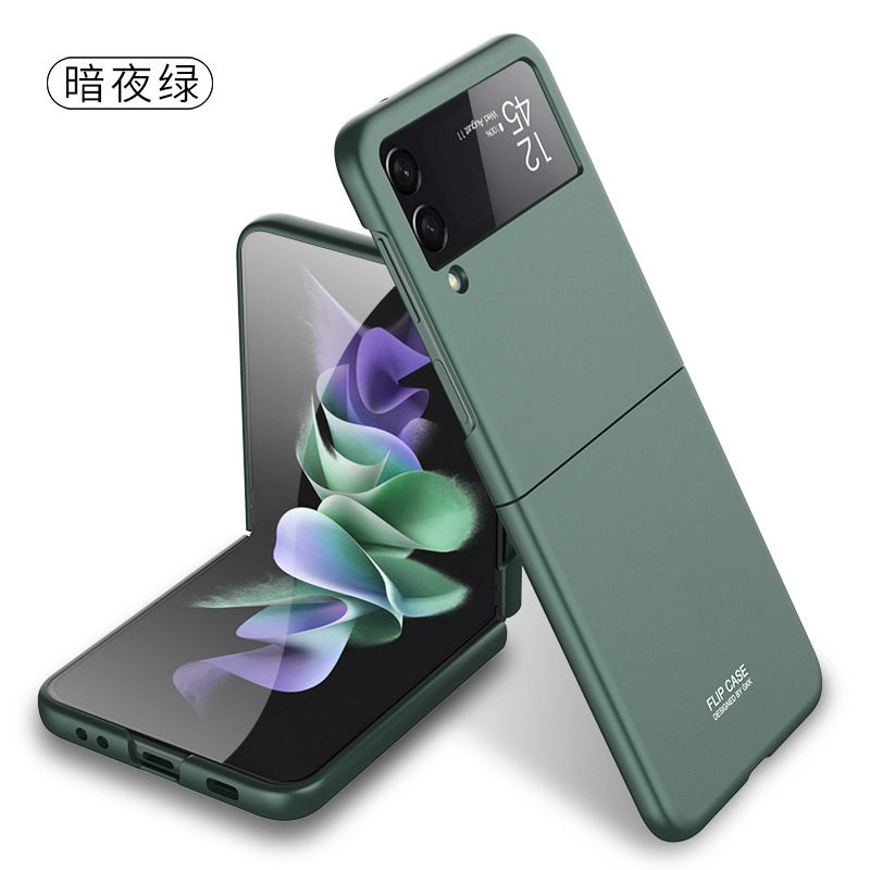 三星f7070折叠手机图片,三星f7070图片 三星flip3手机壳zflip折叠屏纯色简约全包保护壳f7070