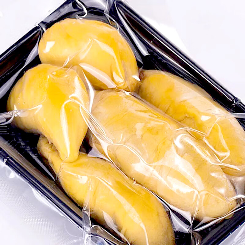 晨木鲜生马来西亚猫山王榴莲肉d197液氮冷冻榴莲冷冻榴莲肉盒装榴莲