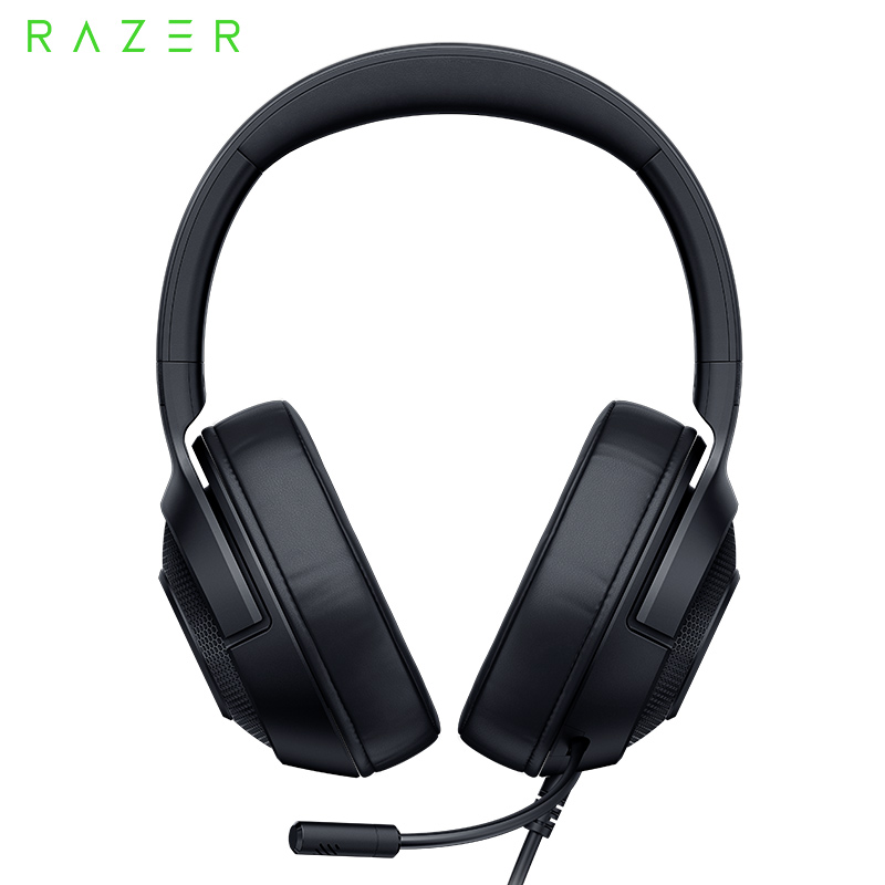 雷蛇 Razer 北海巨妖标准版X 北海巨妖标准版升级款 头戴式游戏耳机 电竞耳麦 7.1 电脑手机耳机 黑色