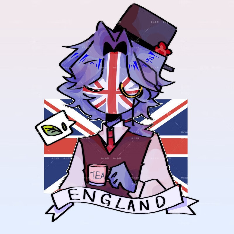 逸星熊ch国拟周边 countryhumans 国拟五常立牌原创瓷俄德苏瓷美挂件