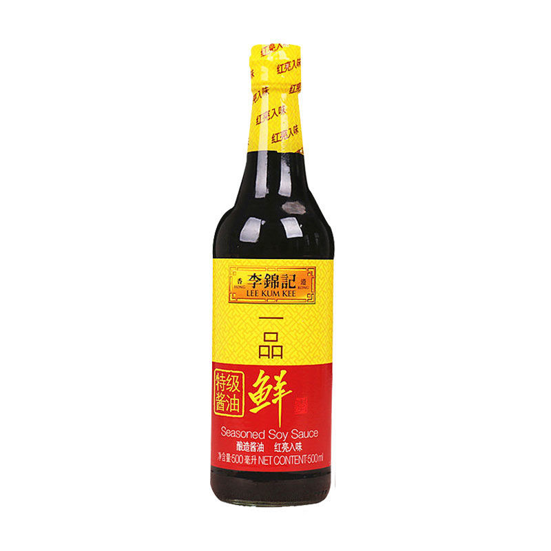 李锦记一品鲜酱油调味品500ml1/2/3酿造鲜味酱油凉拌炒菜特级生抽 1瓶