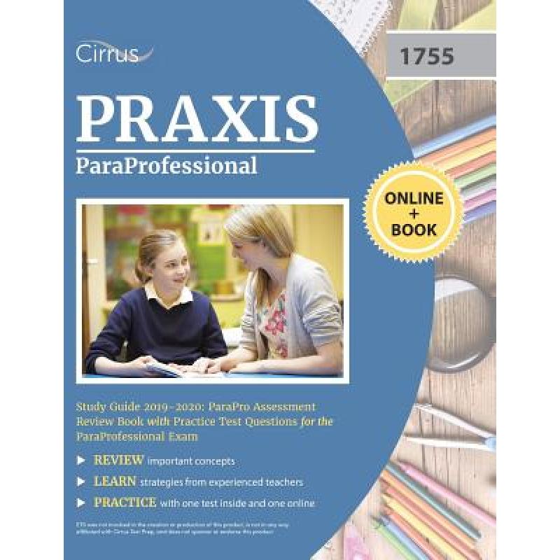 预订 paraprofessional study guide 2019-2020: para.