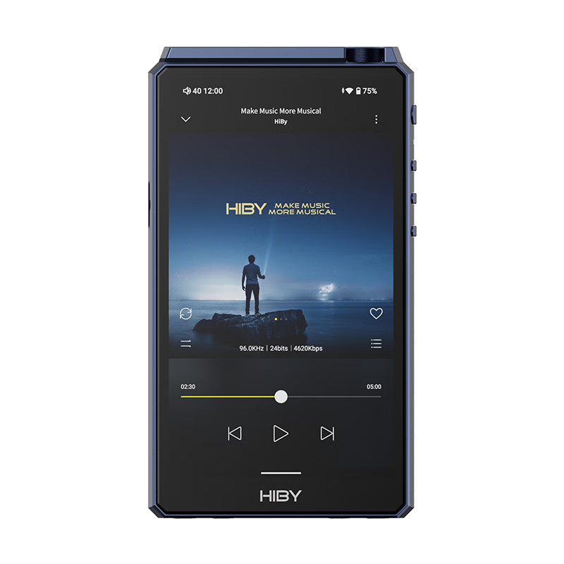海贝音乐 HiBy R6三代MP3无损音乐播放器HIFI发烧MP4便携国砖海贝 海军蓝