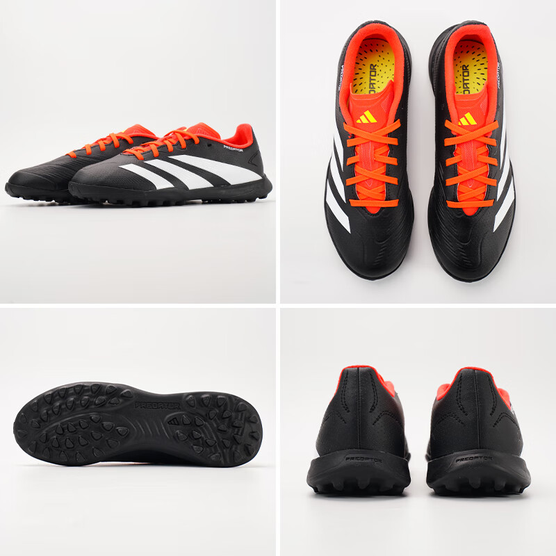 阿迪达斯Predator猎鹰24中端TF碎钉儿童足球鞋IG5442 IG5442 38  UK5