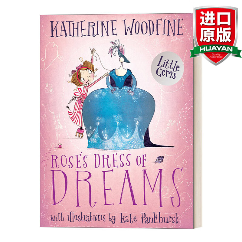英文原版 梦之玫瑰连衣裙 roses dress of dreams 英文版 进口英语