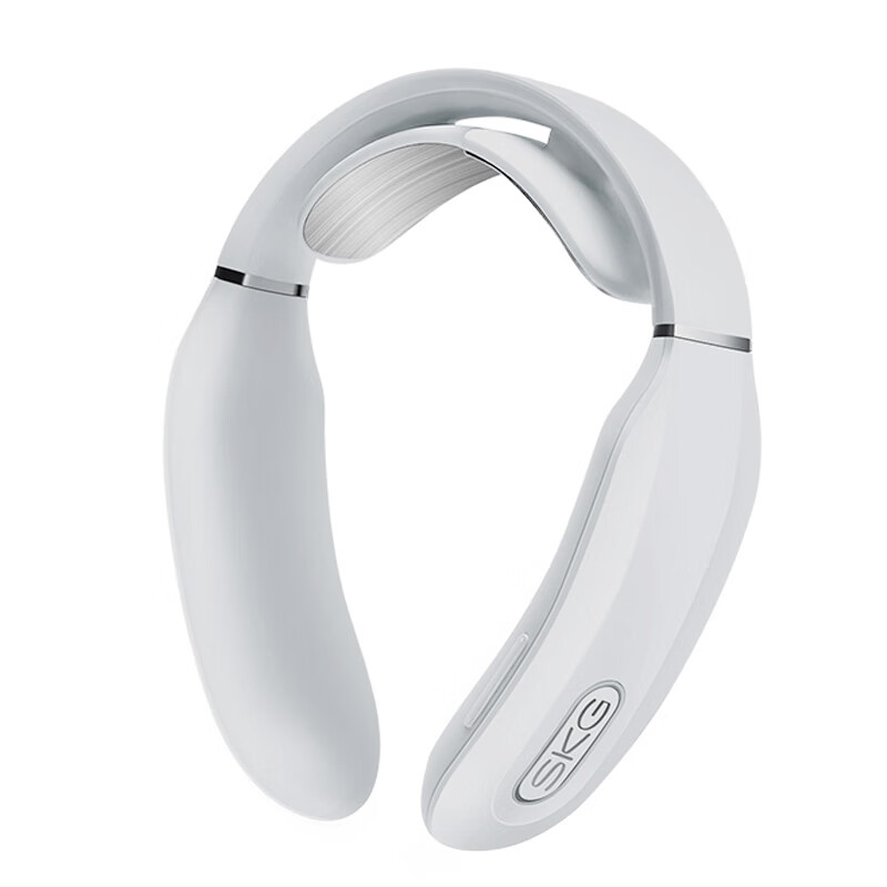 SKG颈椎按摩器肩部按摩仪脉冲恒温热敷肩颈 恒温热敷语音播报送男女朋友父母礼物 K3浅灰 1号会员店