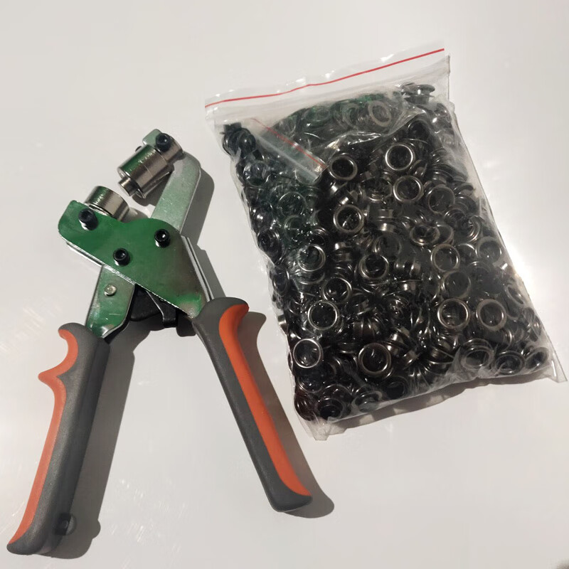 便携式打扣器手动打孔喷绘篷布4号扣眼x展架打孔钳广告工具扣 10mm内