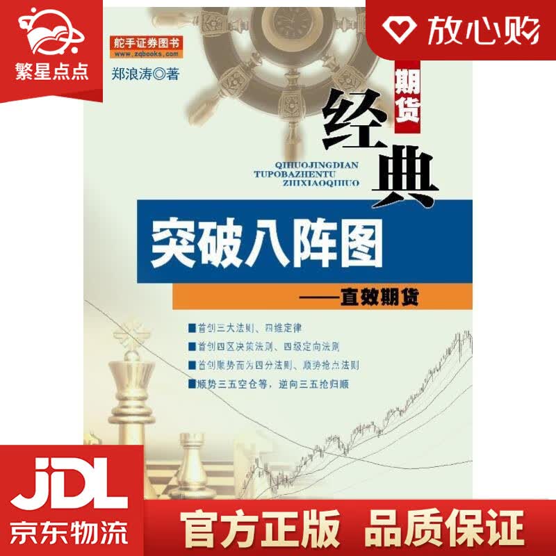 【新华书店正版图书】突破八阵图 直效期货 郑浪涛 金融与投资 地震出版社 正版图书