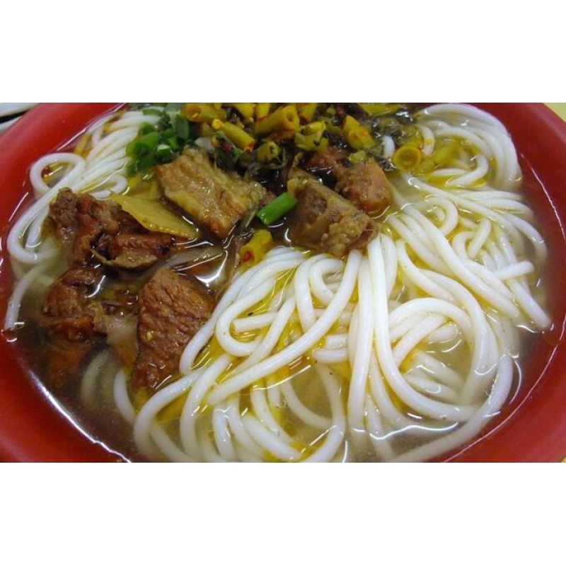 虎钢馋 贵州遵义特产牛肉粉 米线 米粉 羊肉粉专用米粉 干米粉 粗粉