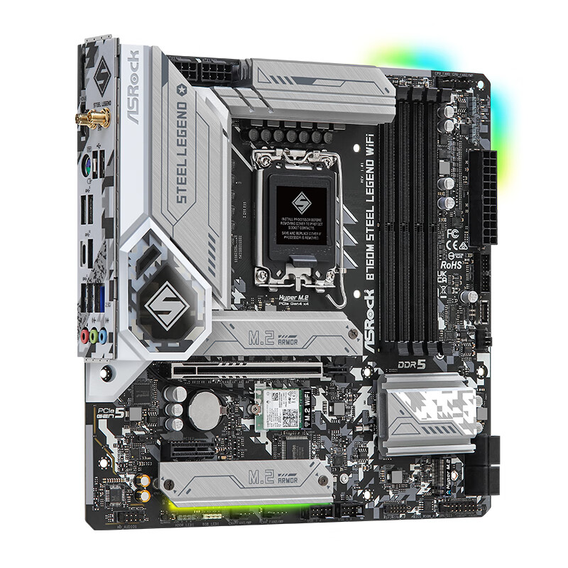 华擎 B760 ASROCK M STEEL LEGEND WIFI D5 图 4