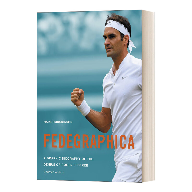 英文原版 费德勒传 光影中的网坛传奇 fedegraphica 英文版