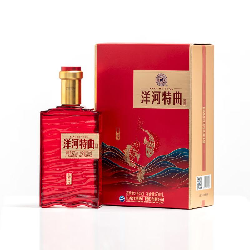 洋河特曲品鉴三号 42度 500ml 1瓶