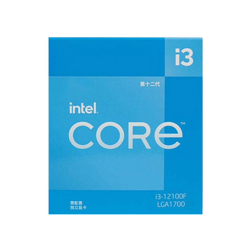 Ӣض(Intel) i3-12100F 12  48߳ Ƶ߿ɴ4.3Ghz ̨ʽCPU529Ԫ