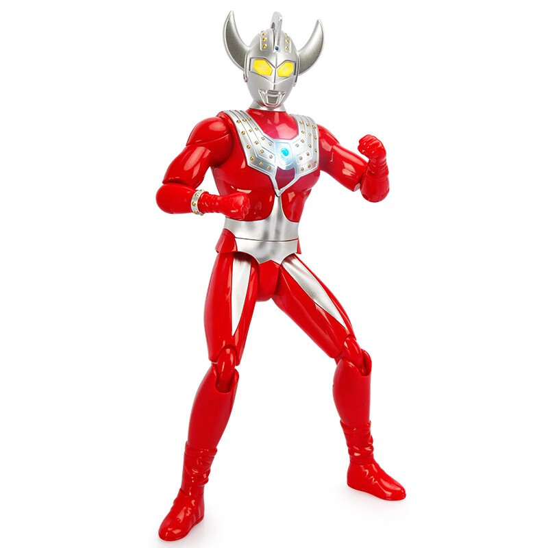 发声发光 配替换手一对 人偶高32厘米 14处关节可 泰罗奥特曼