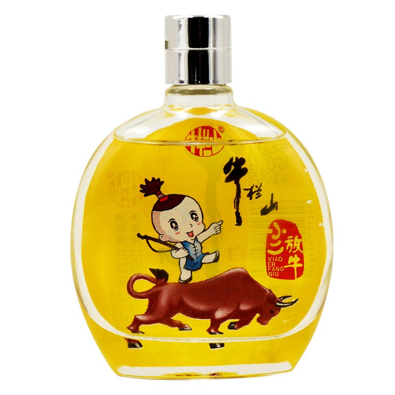 牛栏山二锅头 小白 百年陈酿小二放牛白酒 125ml* 24瓶/箱