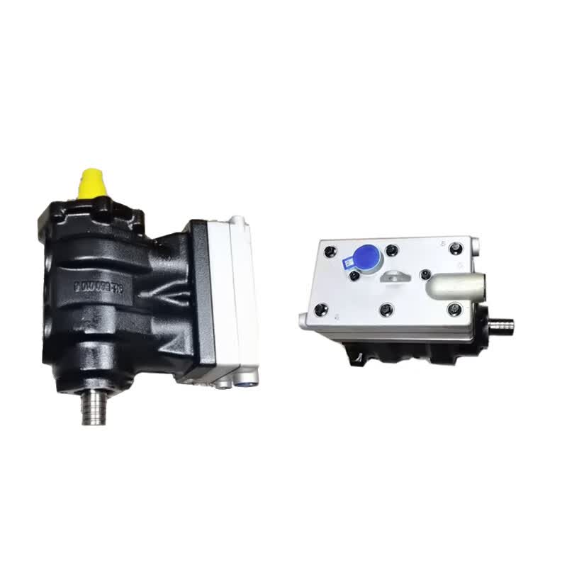 wd 豪沃zz1167 zz2197气泵总成 空压机总成 双缸气泵总成