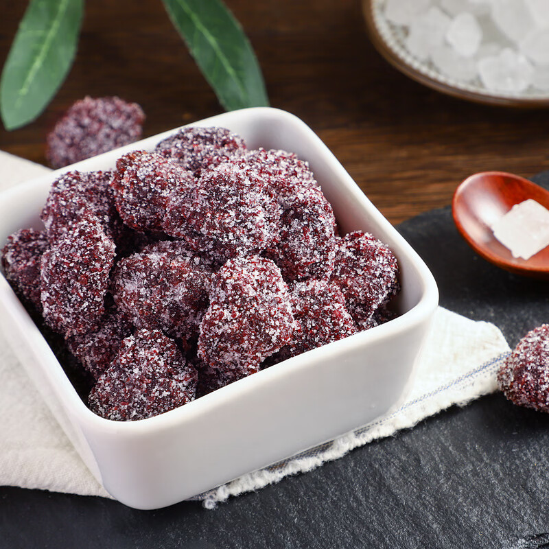 华味亨 蜜饯果干 办公零食话梅子杨梅干 冰糖杨梅180g/袋零食品小吃