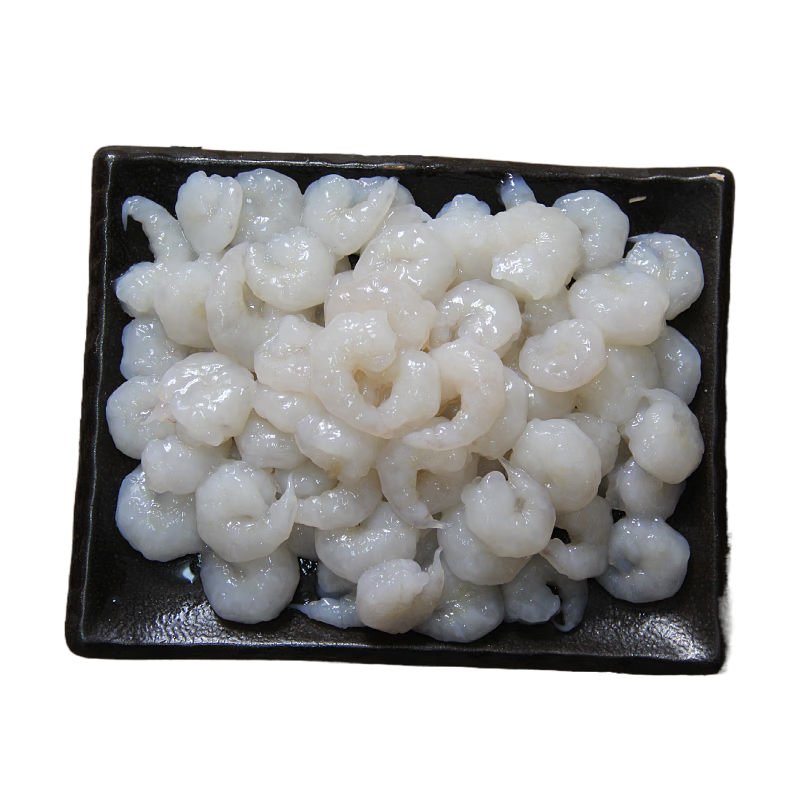 喜福鸿运2斤清水河虾仁冷冻新鲜无上浆手剥无添加酒店大厨批发食材分小包 小号虾仁