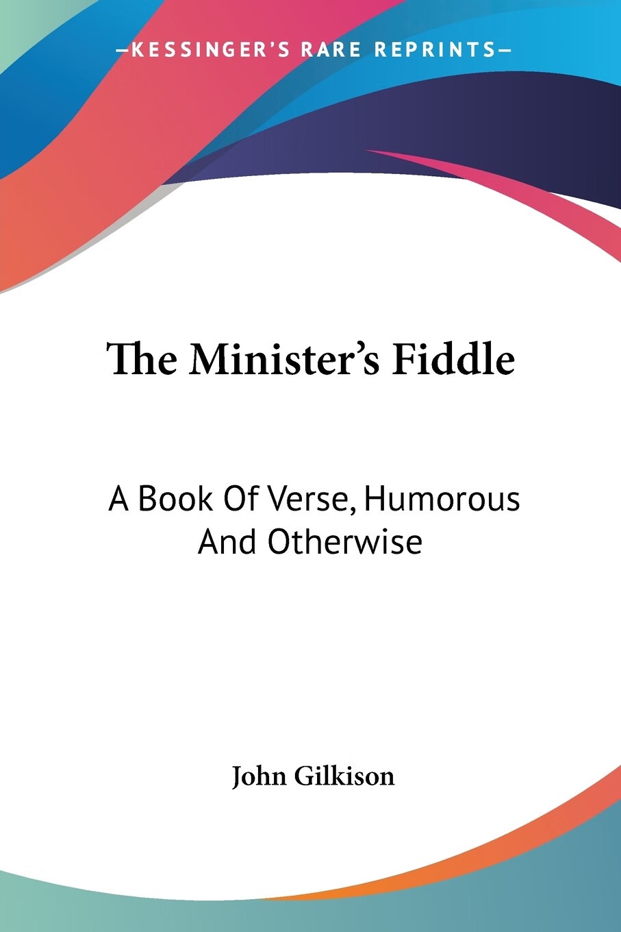 【预售 按需印刷】the minister s fiddle
