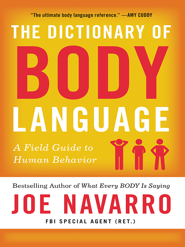 the dictionary of body language: a field guide to human behavior