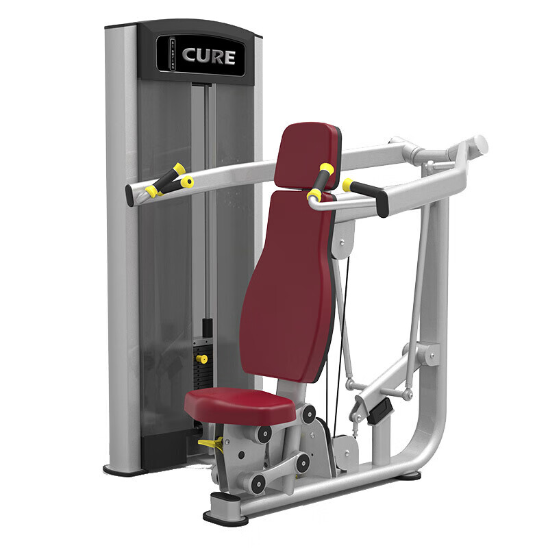 速尔坐式推肩训练器（双轨）C01A   CURE健身房专用企业团购