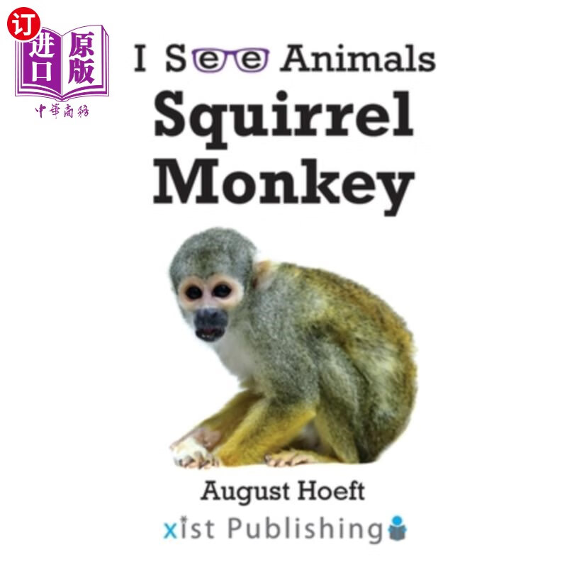 海外直订squirrel monkey 松鼠猴