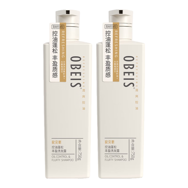 ŷ��˹��obeis�� ��ӯ����ϴ��ˮ��������Ůʿ�־�����Ӫ���޻���˿��Ůϴ��¶ 2*750mlϴ��¶ *1